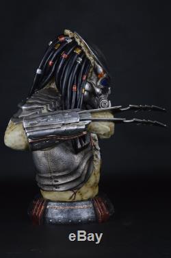 PREDALIEN Predator Alien Life Size Resin Figure Bust Statue Collectible LED EYES