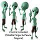 Paul the Alien Garage Kit Figure Collectable Statue Handmade? 60Cm FULL PAINTED