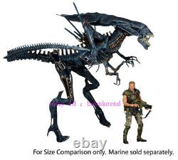 Perfect Neca 15 Inches Alien Queen Blue Action Figure Toy Birthday Present Stock