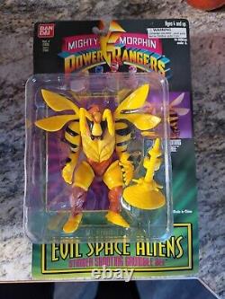 Power Rangers 5 Evil Space Aliens 6 Figure set New 1994 Bandai Mighty Morphin