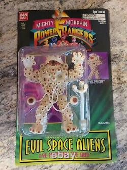 Power Rangers 5 Evil Space Aliens 6 Figure set New 1994 Bandai Mighty Morphin