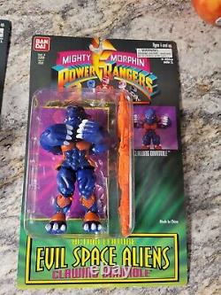 Power Rangers 5 Evil Space Aliens 6 Figure set New 1994 Bandai Mighty Morphin