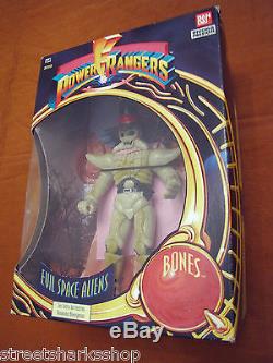 Power Rangers Action figure Bones Evil Space Aliens BanDai 2210 Giochi Preziosi