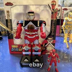 Power Rangers Mighty Morphin Alien Ninja Kakuranger Battle Borg 5p BANDAI withBOX