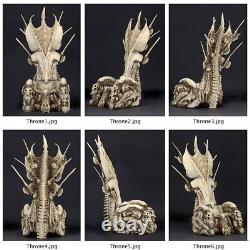 Predator 14 Clan Leader Bone Throne Neca Alien Queen Skull figure diorama MISB