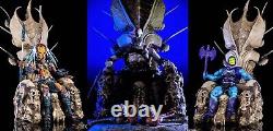 Predator 14 Clan Leader Bone Throne Neca Alien Queen Skull figure diorama MISB