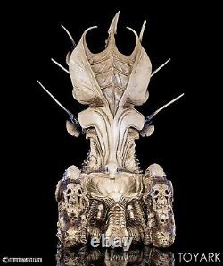 Predator 14 Clan Leader Bone Throne Neca Alien Queen Skull figure diorama MISB