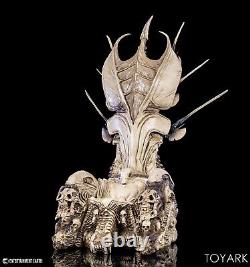 Predator 14 Clan Leader Bone Throne Neca Alien Queen Skull figure diorama MISB