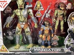 Predator Action Figure Super Set 12 Jungle Hunter 7 City Hunter, 7 Berserker