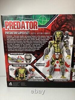 Predator Action Figure Super Set 12 Jungle Hunter 7 City Hunter, 7 Berserker