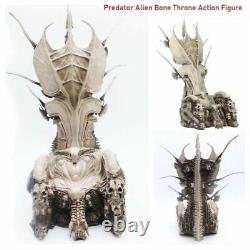 Predator Alien Bone Throne Action Figure Model Statue Diorama Element NO Box Toy