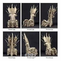 Predator Alien Bone Throne Action Figure Model Statue Diorama Element NO Box Toy