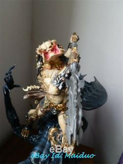 Predator&Alien Statue KING & QUEEN Resin Model GK Collections Gifts New