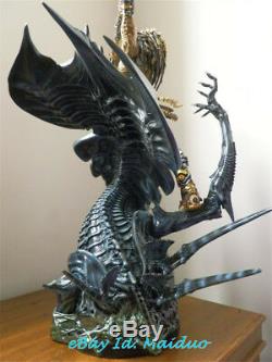 Predator&Alien Statue KING & QUEEN Resin Model GK Collections Gifts New