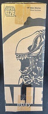 RARE Super7 SUPER SIZE 18 ALIEN WARRIOR Classic Edition (Black) MIB CASE SEALED