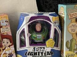 RARE! Toy Story Signature Collection Woody Jessie Buzz Bullseye Aliens Soldiers