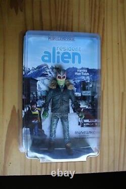 RESIDENT ALIEN OOAK Orig Custom 6 Action Figure & Card Art POPCULTICONS 2021