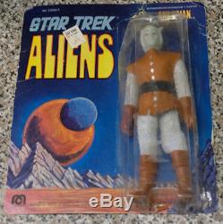 Rare Estate Find 1976 Mego Star Trek Aliens Andorian Still Sealed in Package