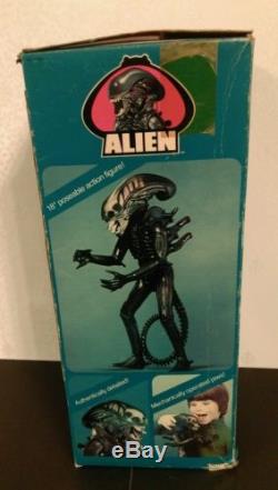 Rare MIB 1979 Kenner 18 Alien Aliens Figure 100% Complete with Poster Nice
