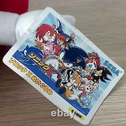 Rare Sonic X the Hedgehog Knuckles Echidna UFO Prize SEGA 2003 Japan TAG 9