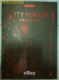 Ready! Hot Toys MMS173 Predator 2 City Hunter Predator 1/6 Figure New