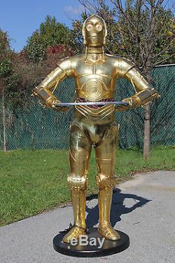 Robot Android C3PO life size Space R2D2 movie prop Toy Action Figure alien