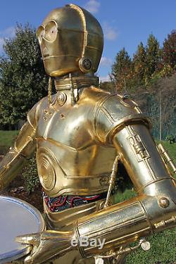 Robot Android C3PO life size Space R2D2 movie prop Toy Action Figure alien
