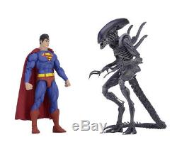 SDCC 2019 Exclusive! NECA Figures Batman VS Predator Superman Vs Alien COMBO SET