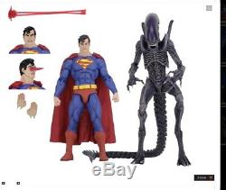 SDCC 2019 NECA DC/DH 7 Action Figures Superman vs Aliens 2-Pack Pre-Order