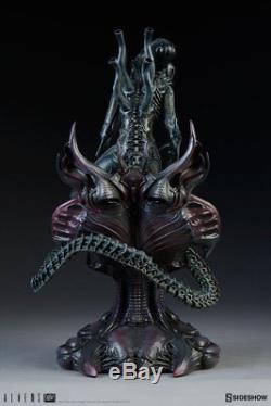 SIDESHOW COLLECTIBLES ALIENS ALIEN WARRIOR 44cm RESIN STATUE 871/1000 NUOVO NEW