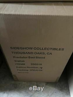 SIDESHOW EXCLUSIVE New! BAD BLOOD POLYSTONE #4/1500 STATUE ALIEN PREMIUM FIGURE