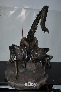 SIDESHOW maquette Queen facehugger ALIEN 3 life size 1/1 statue 243/350 BOXED