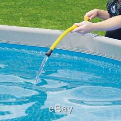 SUMMER WAVES ELITE 14'x42 PREMIUM FRAME POOL WITH FILTER PUMP SYSTEM