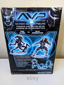 Sealed Avp Alien Vs Predator 12 Inch Grid Alien Figure Mcfarlane Toys Grade A