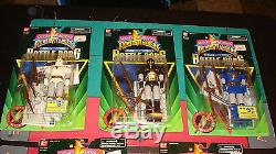 Sealed Mighty Morphin Power Rangers Alien Rangers Battle Borgs Set of 5
