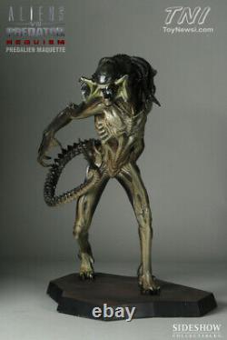 Sideshow Alien Vs Predator Requiem Predalien Design Maquette Statue Avp New