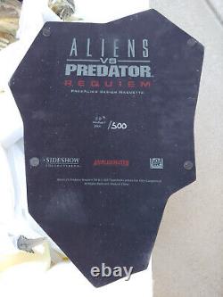 Sideshow Alien Vs Predator Requiem Predalien Design Maquette Statue Avp New