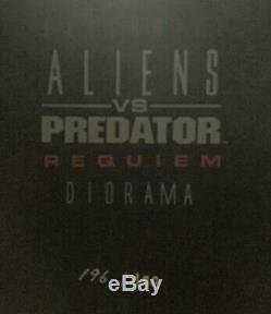 Sideshow Collectibles Alien VS Predator Requiem POLYSTONE DIORAMA Maquette AVP