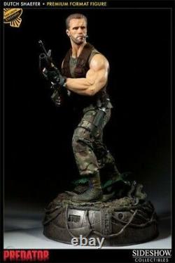 Sideshow Exclusive ARNOLD DUTCH Premium Format Statue Predator Alien Rare piece