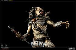 Sideshow Exclusive Wolf Predator Maquette Statue Avp Alien Vs Predator Nib Rare