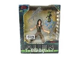 Sigourney Weaver Signed Alien Movie Ripley Action Figure Toy Statue Sci-Fi + BAS