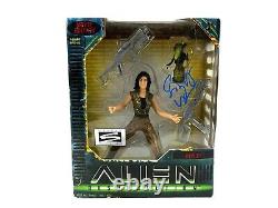 Sigourney Weaver Signed Alien Movie Ripley Action Figure Toy Statue Sci-Fi + BAS