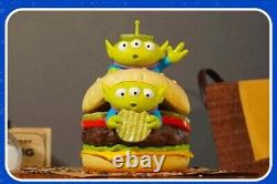Soap Studio Toy Story PIXAR Alien Burger Day VINYL Figure Model Statue Toy 6''H