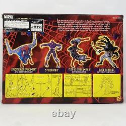 Spider Man Alien Carnage Set of 4 Spider Man Figures