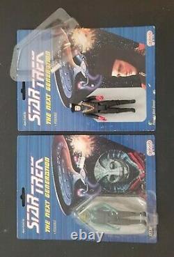 Star Trek The Next Generation GALOOB LOT of 6 Alien Series Action Figures