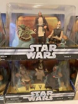 Star Wars Jedi High Council Complete Attack Of The Clones & Phantom Menace Sets
