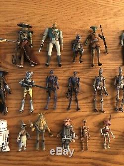 Star Wars The Clone Wars Action Figure Lot Bounty Hunters/Aliens Collectibles