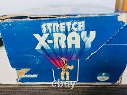 Stretch Armstrong X-Ray Alien Invader Kenner RARE box 1979 vtg Figure Toy brain