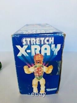 Stretch Armstrong X-Ray Alien Invader Kenner RARE box 1979 vtg Figure Toy brain