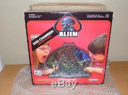 Super 7 ReAction Figures Alien Egg Chamber Play Set Black Box Edition NEW SEALED